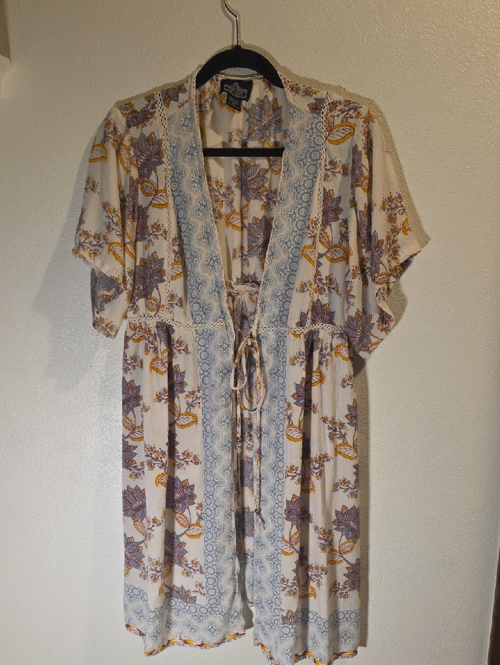 Angie Kimono With Tie